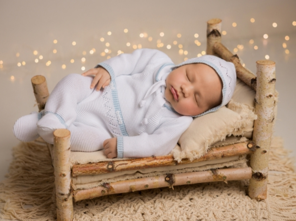 Knitted Baby Outfit Set