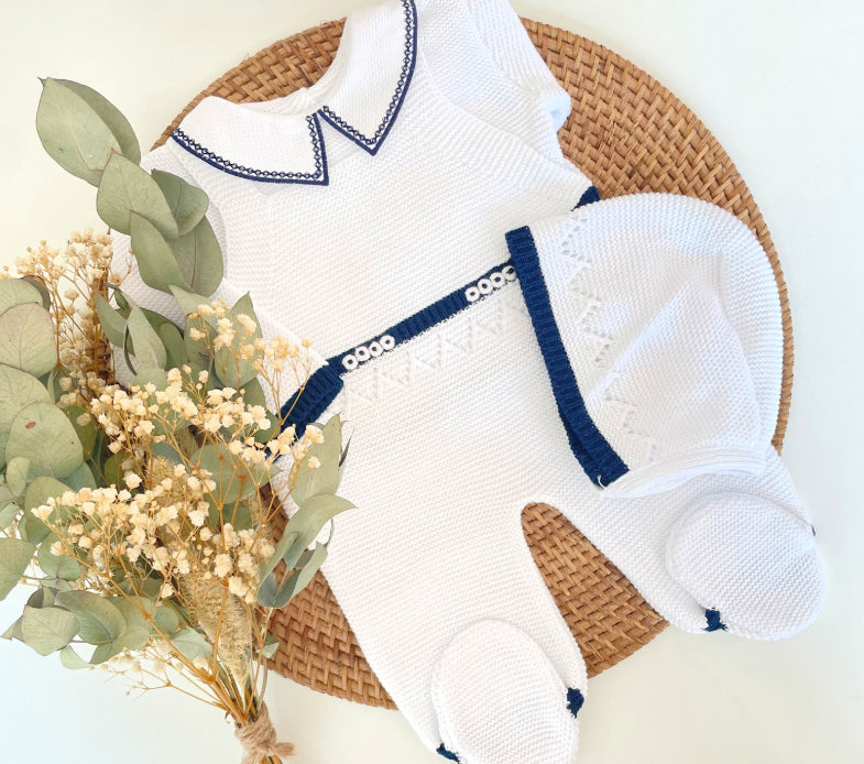 Lucca Baby Boy Knitted Outfit